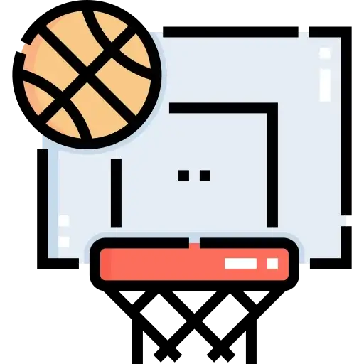 Basketball court at Akshita Kukatpally